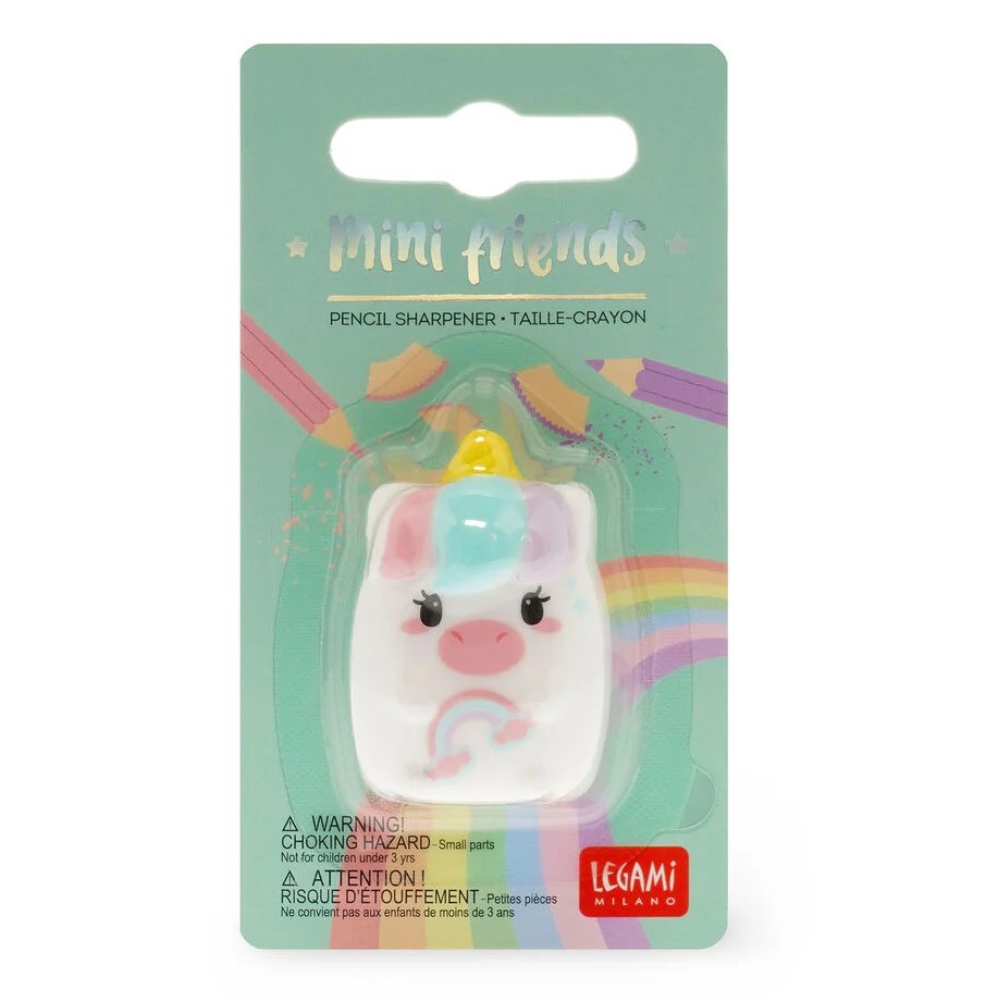 PENCIL SHARPENER - MINI FRIENDS - UNICORN